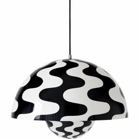 FLOWERPOT VP2 PENDEL SORT/HVID indoor LED wall lamp