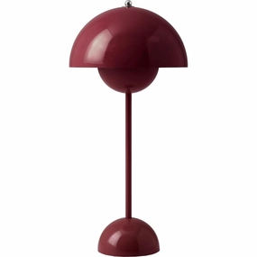 FLOWERPOT VP3 DARK PLUM BORDLAMPE indoor LED wall lamp