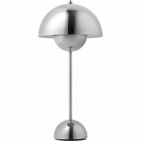 FLOWERPOT VP3 KROM PLATED BORDLAMPE indoor LED wall lamp