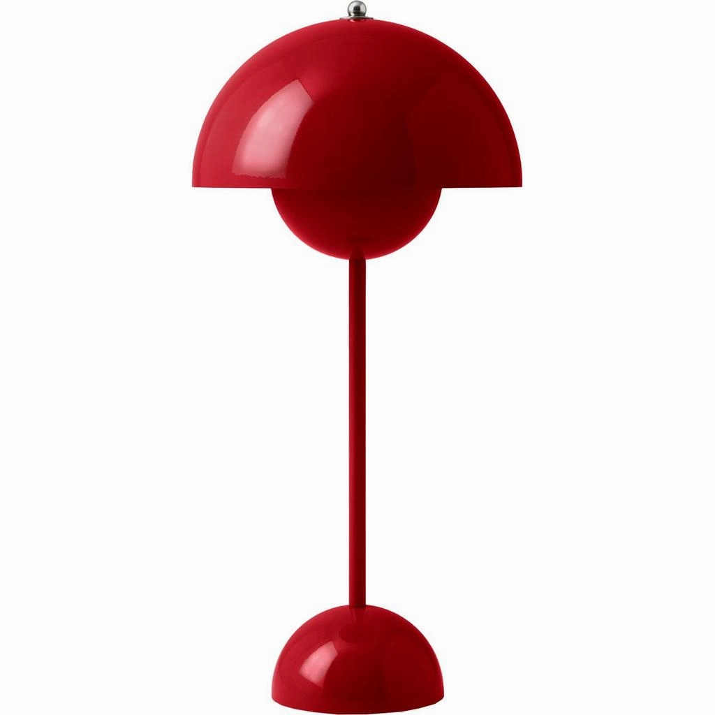 FLOWERPOT VP3 VERMILION RD BORDLAMPE indoor LED wall lamp