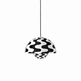 FLOWERPOT VP7 PENDEL SORT/HVID indoor LED wall lamp