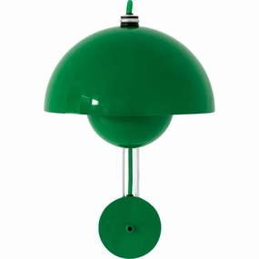 FLOWERPOT VP8 SIGNAL GRN VGLAMPE indoor LED wall lamp