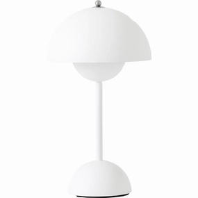 FLOWERPOT VP9 - MAGNET OPLADER PORTABLE - MAT HVID modern wall mounted lamp