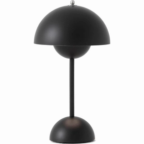 FLOWERPOT VP9 - MAGNET OPLADER PORTABLE - MAT SORT indoor LED wall lamp