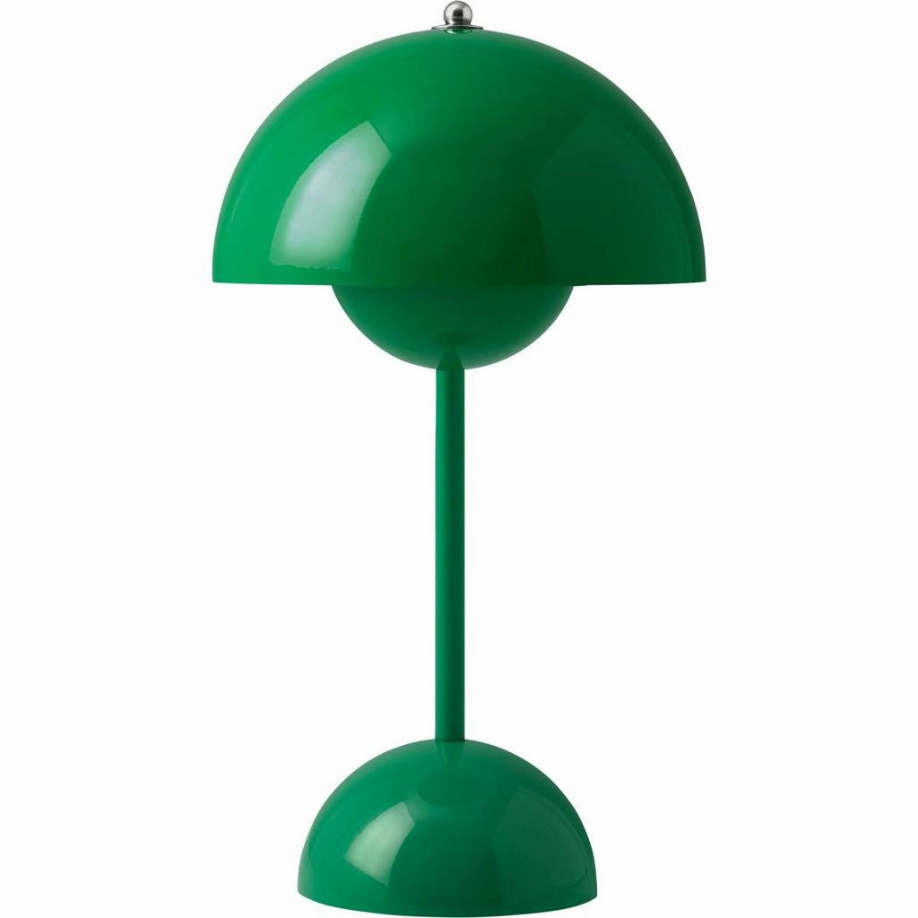 FLOWERPOT VP9 - MAGNET OPLADER PORTABLE - SIGNAL GRN modern wall mounted lamp