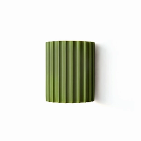 Fluted Resin Wall Lamp designer outdoor lamp