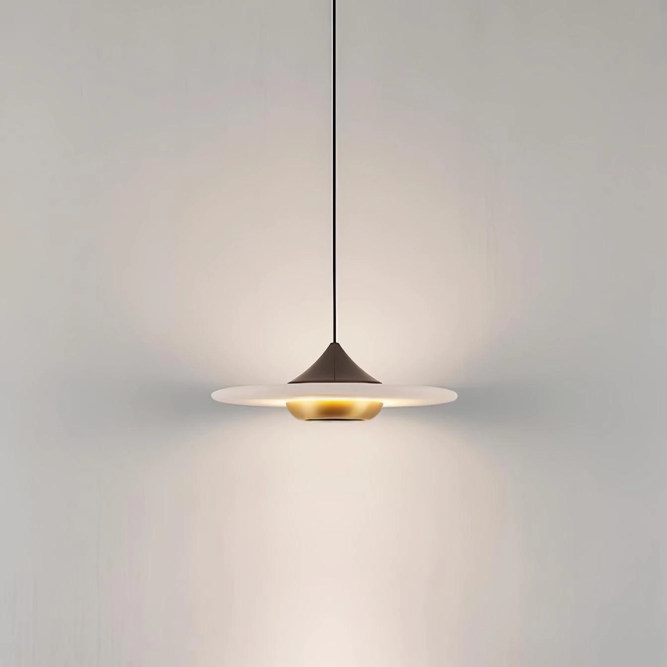 Flying Saucer Marble Pendant Lamp