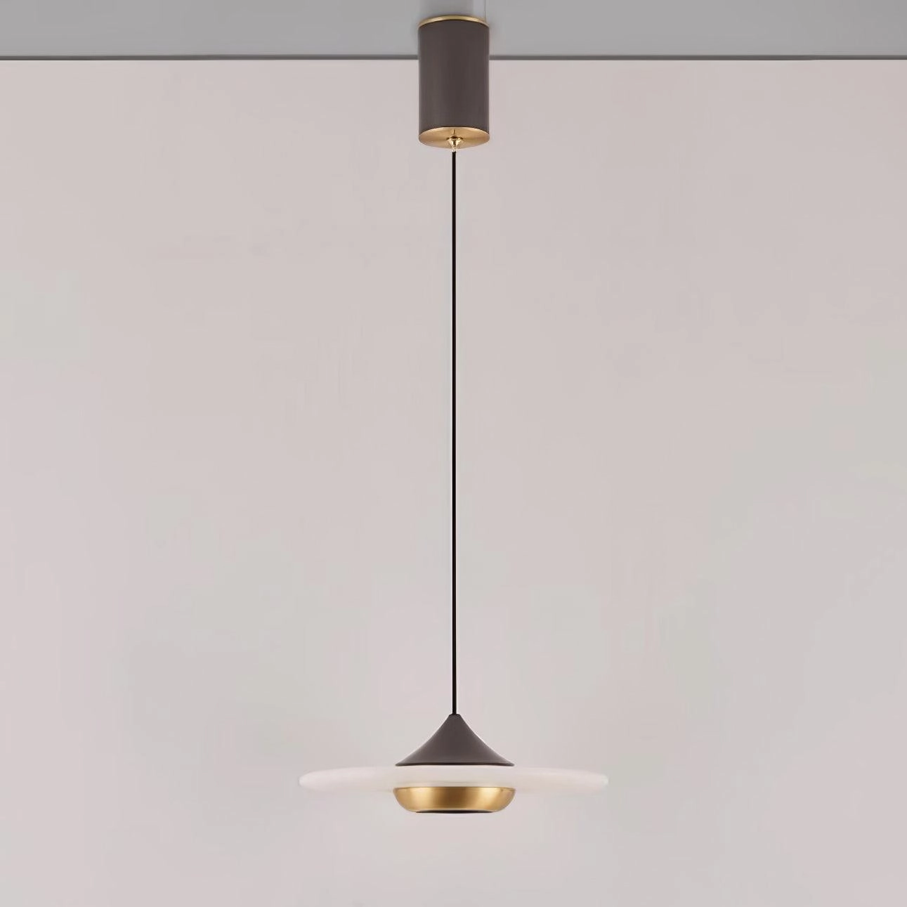 Flying Saucer Marble Pendant Lamp