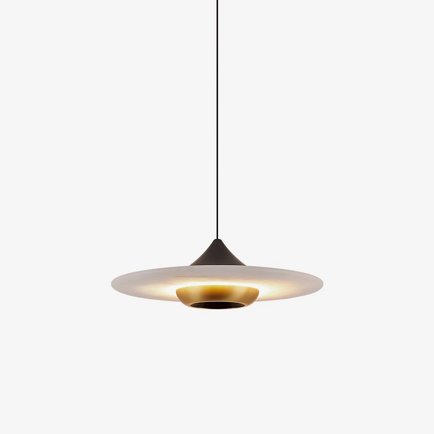 Flying Saucer Marble Pendant Lamp surface mount ceiling lamp