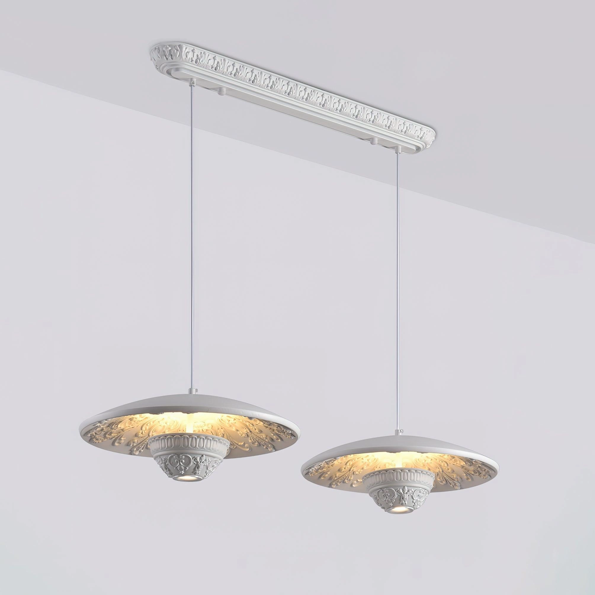 Flying Saucer Resin Pendant Lamp
