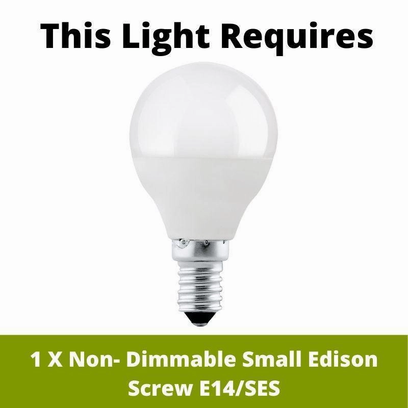 Flynn Chrome Finish Bathroom Wall Light