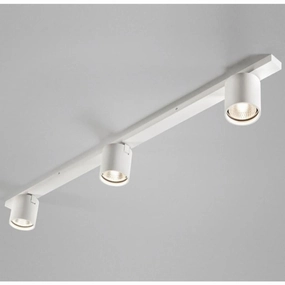 Focus Line Spots Hvid LED 2700k tall arc lamp for living room