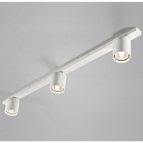 Focus Line Spots Hvid LED 3000k tall arc lamp for living room