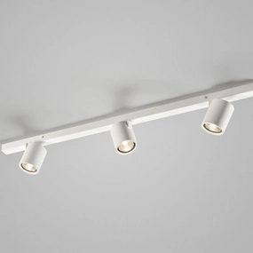 Focus Mini Line Spots Hvid LED tall arc lamp for living room