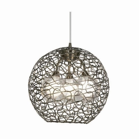 Foley 3 Light Antique Brass Pendant Ceiling Light soft glow ceiling light