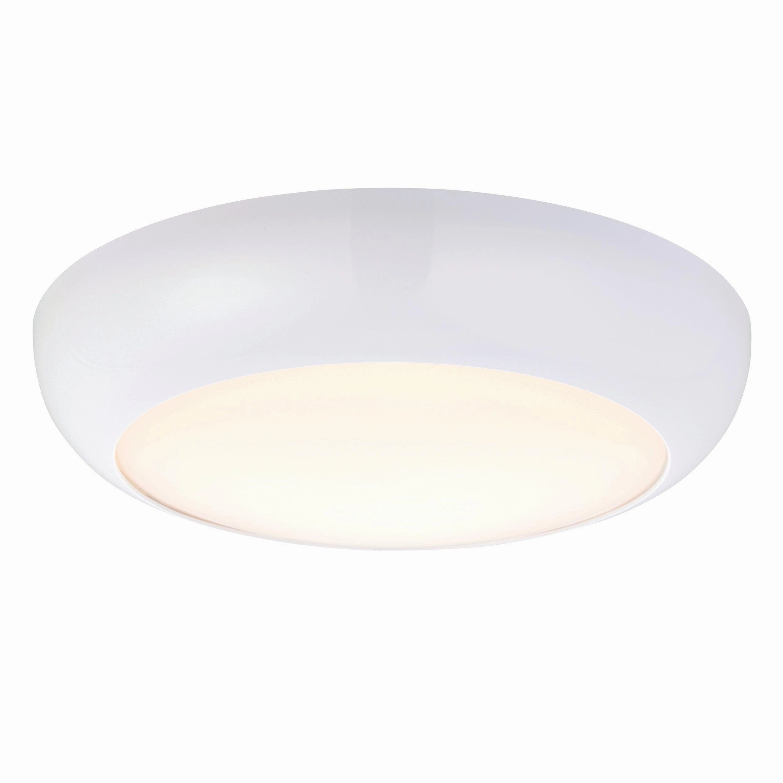 Forca Colour Changing LED Bulkhead with Emergency Backup IP65 18W