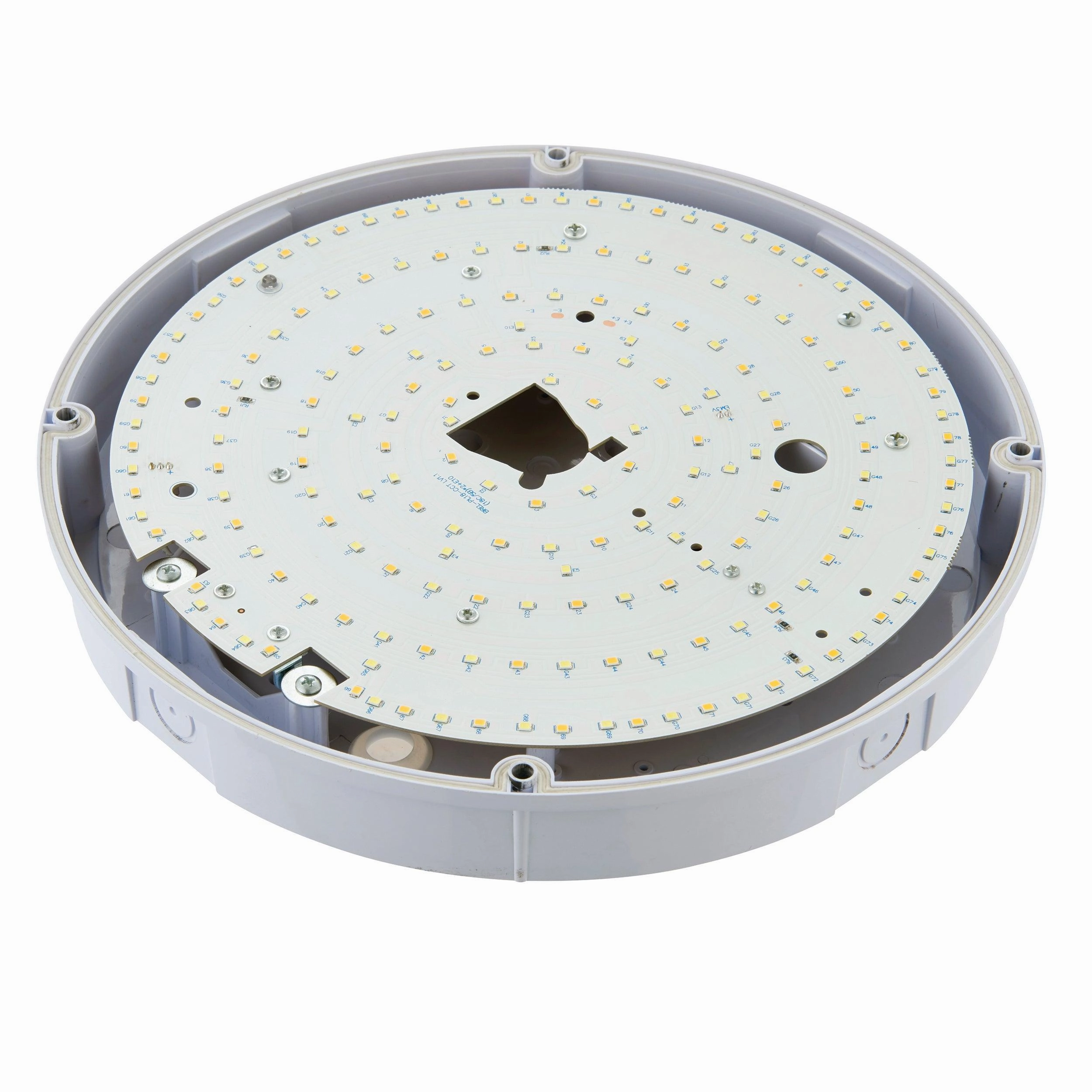 Forca Colour Changing LED Bulkhead with Emergency Backup IP65 18W