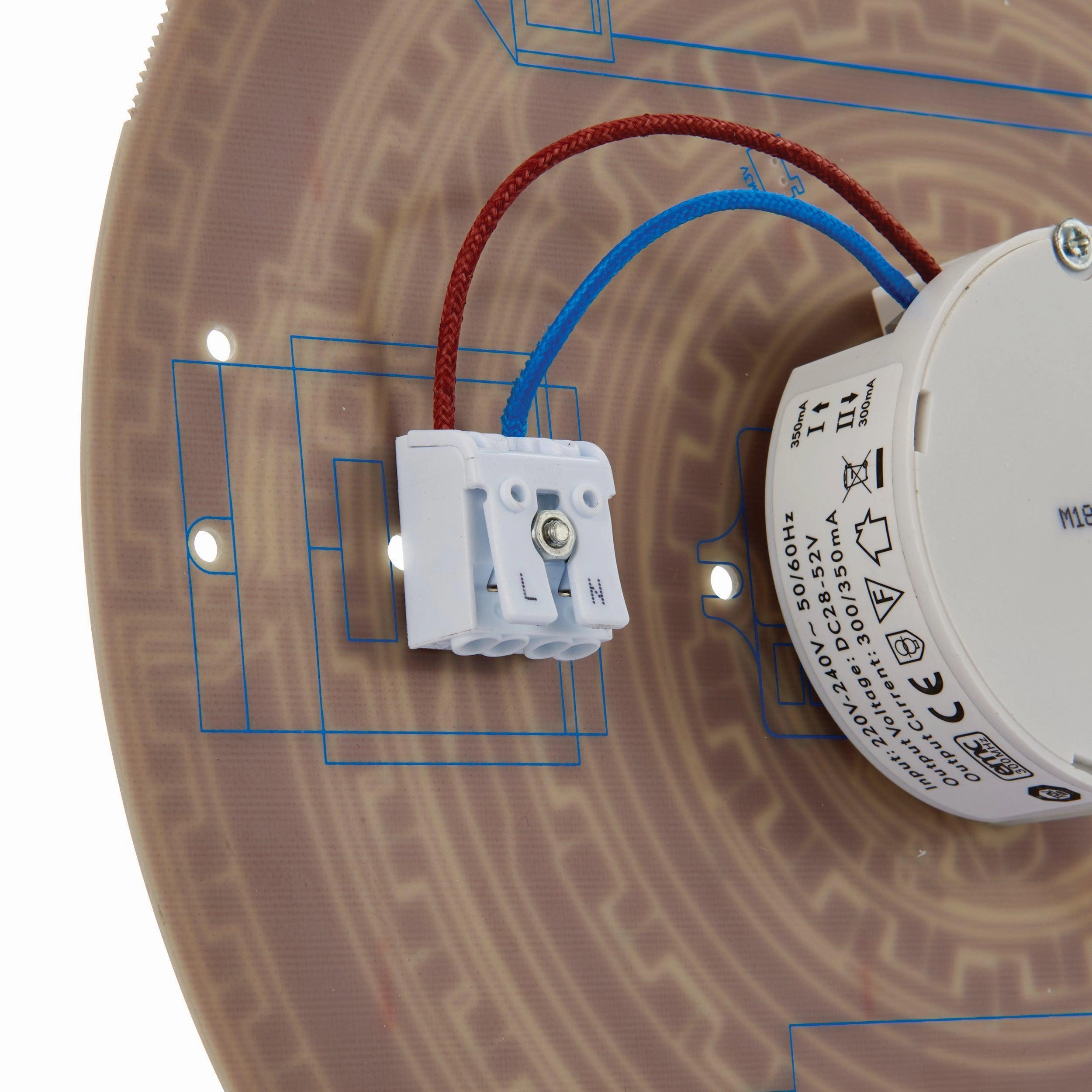 Forca LED Bulkhead with Step Dimming IP65 18W - CCT