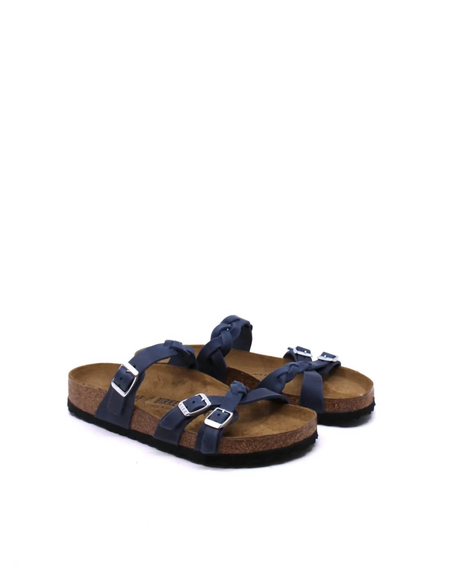 Franca Braid Sandal In Navy