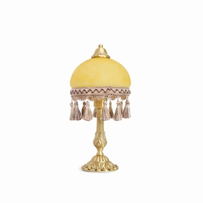 French Tassels Brass Table Lamp weatherproof outdoor lamp