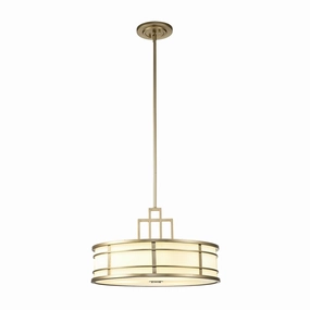 Fusion Large Art Deco Ceiling Pendant Light flush mount ceiling fixture