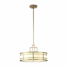 Fusion Large Art Deco Ceiling Pendant Light sleek LED ceiling lamp