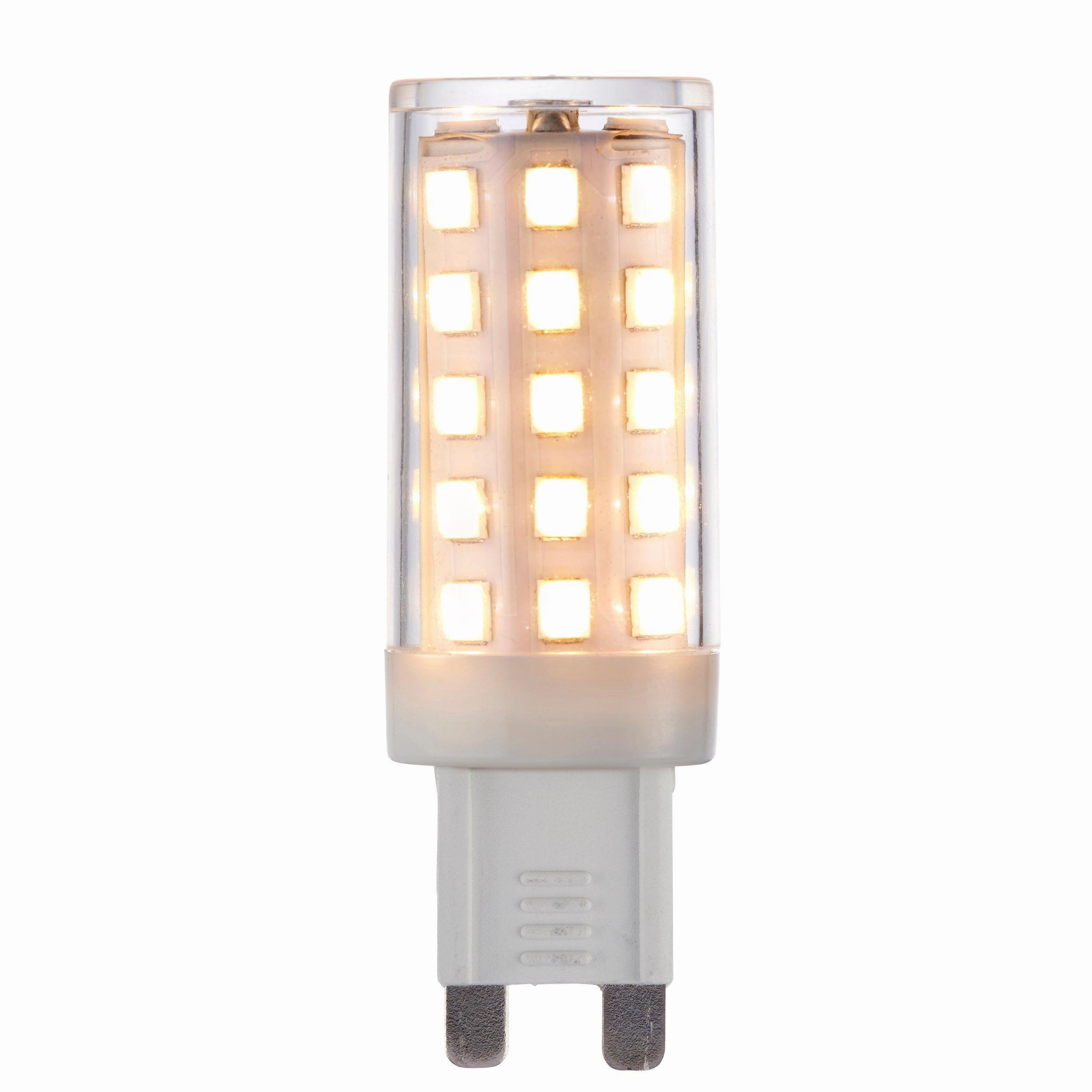 G9 LED Lamp Bulb Dimmable Warm White 4.8W contemporary ceiling fixture