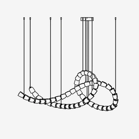 Gabriel Chandelier H minimalist reading light