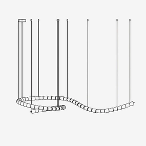 Gabriel Chandelier I minimalist reading light