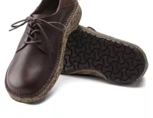 Gary Lace-Up Shoe - Regular Width In Vintage Wood Roast