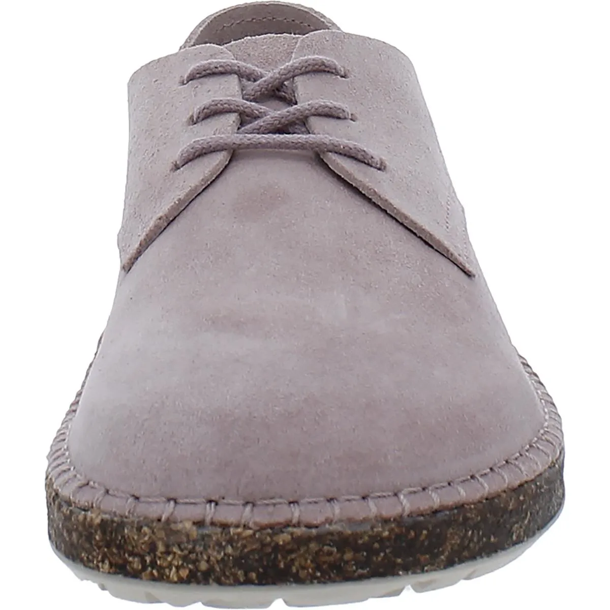 Gary Womens Suede Footbed Oxfords