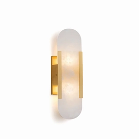 Geometric Harmony Alabaster Wall Lamp designer outdoor lamp