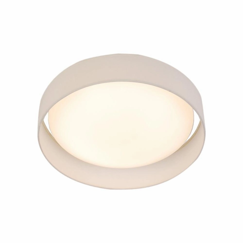 Gianna 1 Light 15w LED Acrylic White Shade Ceiling Flush Damaged Box white ceiling lamp