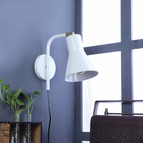 Gilbert White Metal Wall Light by SS Lightings decorative ceiling fixture