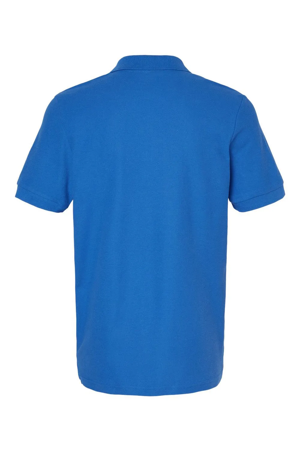 Gildan Mens Double Pique Short Sleeve Polo Shirt - Royal Blue  Affordable Clothing Gildan