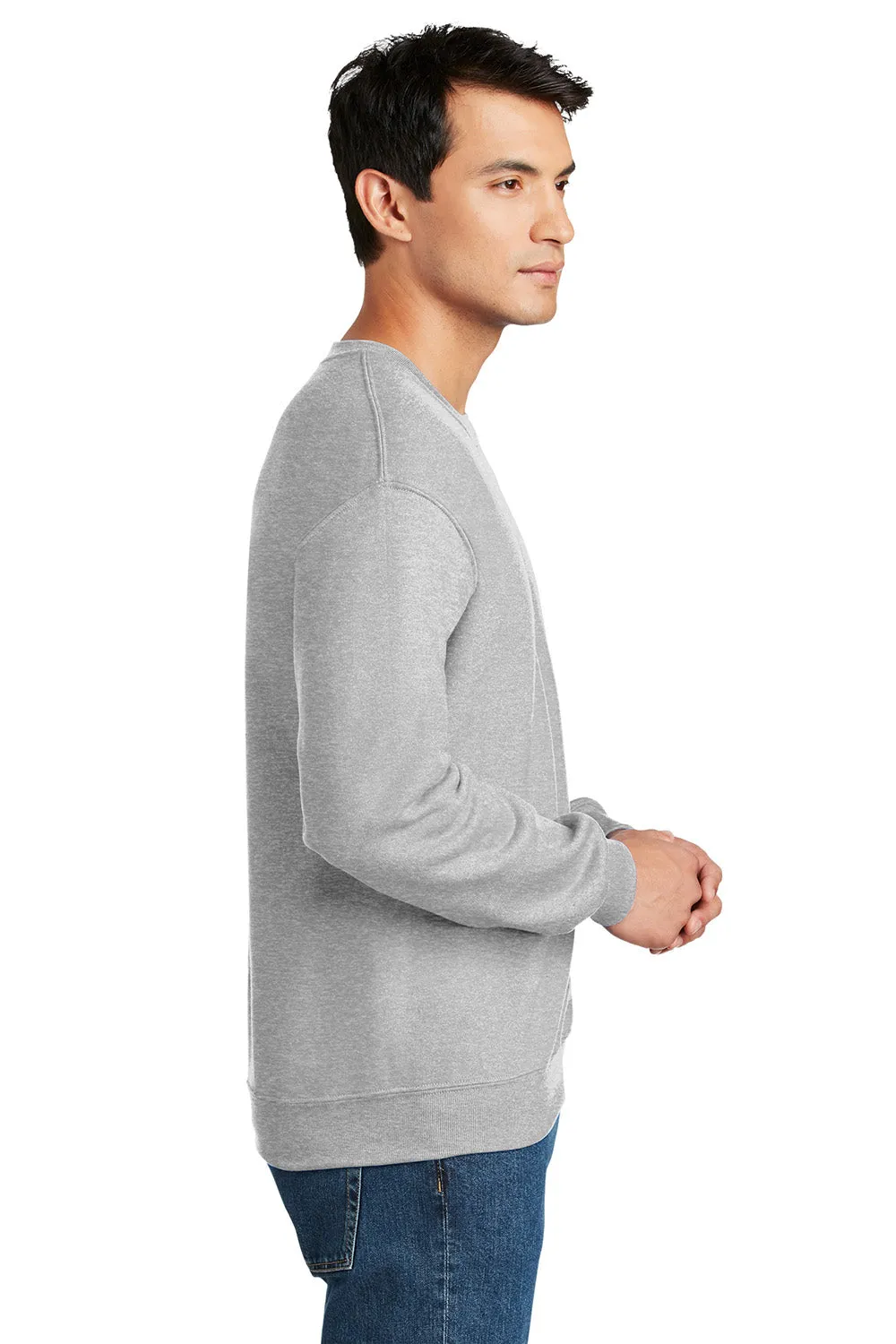 Gildan Mens DryBlend Moisture Wicking Fleece Crewneck Sweatshirt - Ash Grey  Affordable Clothing Gildan