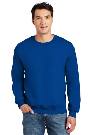 Gildan Mens DryBlend Moisture Wicking Fleece Crewneck Sweatshirt - Royal Blue  Affordable Clothing Gildan