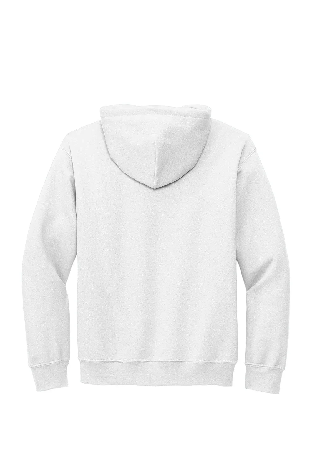 Gildan Mens DryBlend Moisture Wicking Hooded Sweatshirt Hoodie w/ Pouch Pocket - White  Affordable Clothing Gildan