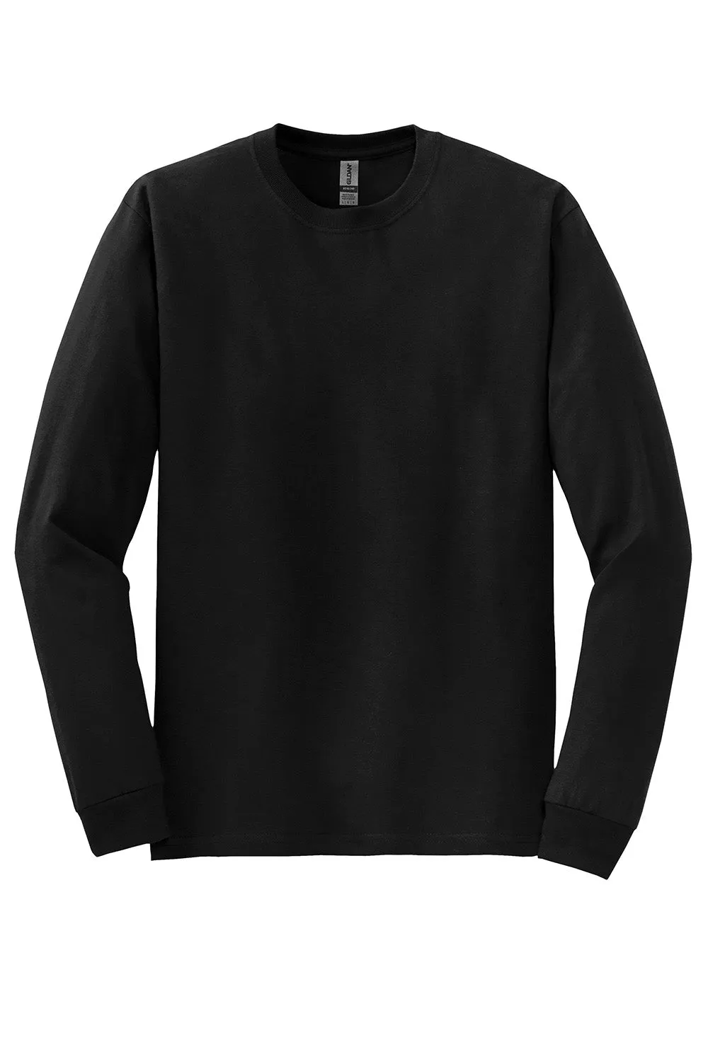 Gildan Mens DryBlend Moisture Wicking Long Sleeve Crewneck T-Shirt - Black  Affordable Clothing Gildan