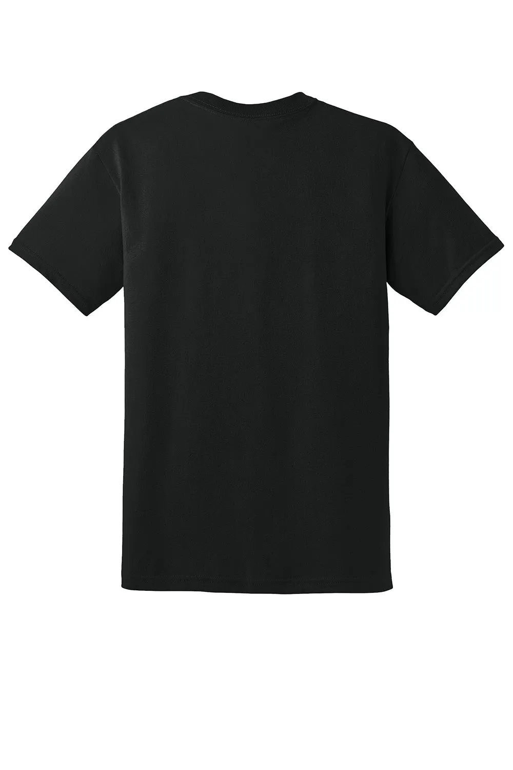Gildan Mens DryBlend Moisture Wicking Short Sleeve Crewneck T-Shirt - Black  Affordable Clothing Gildan