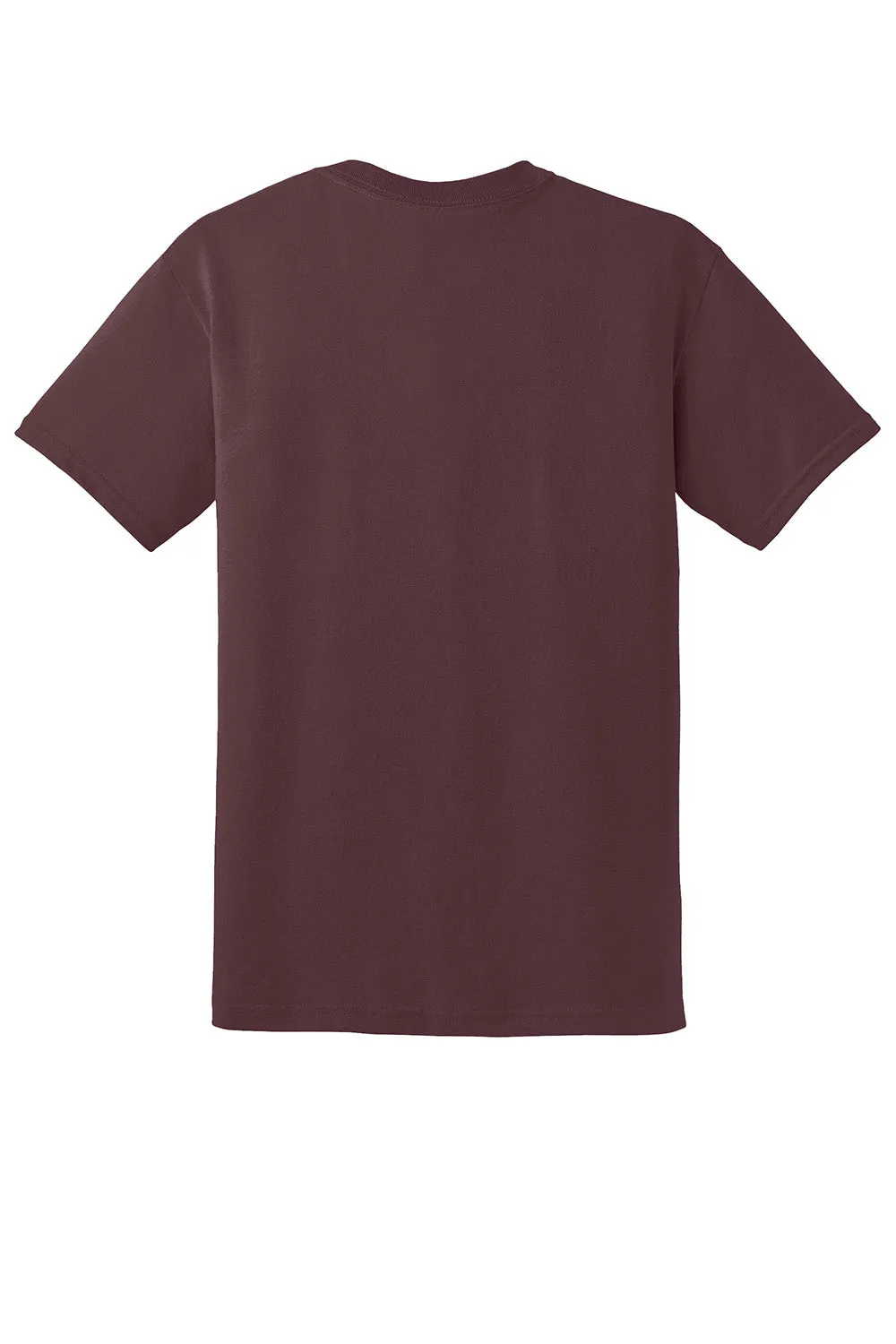 Gildan Mens DryBlend Moisture Wicking Short Sleeve Crewneck T-Shirt - Sport Dark Maroon  Affordable Clothing Gildan