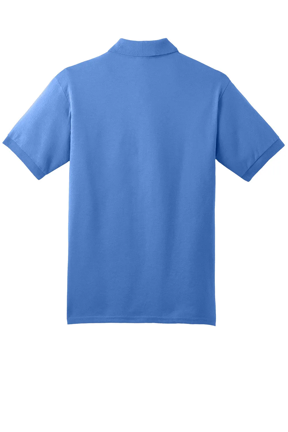Gildan Mens DryBlend Moisture Wicking Short Sleeve Polo Shirt - Carolina Blue  Affordable Clothing Gildan