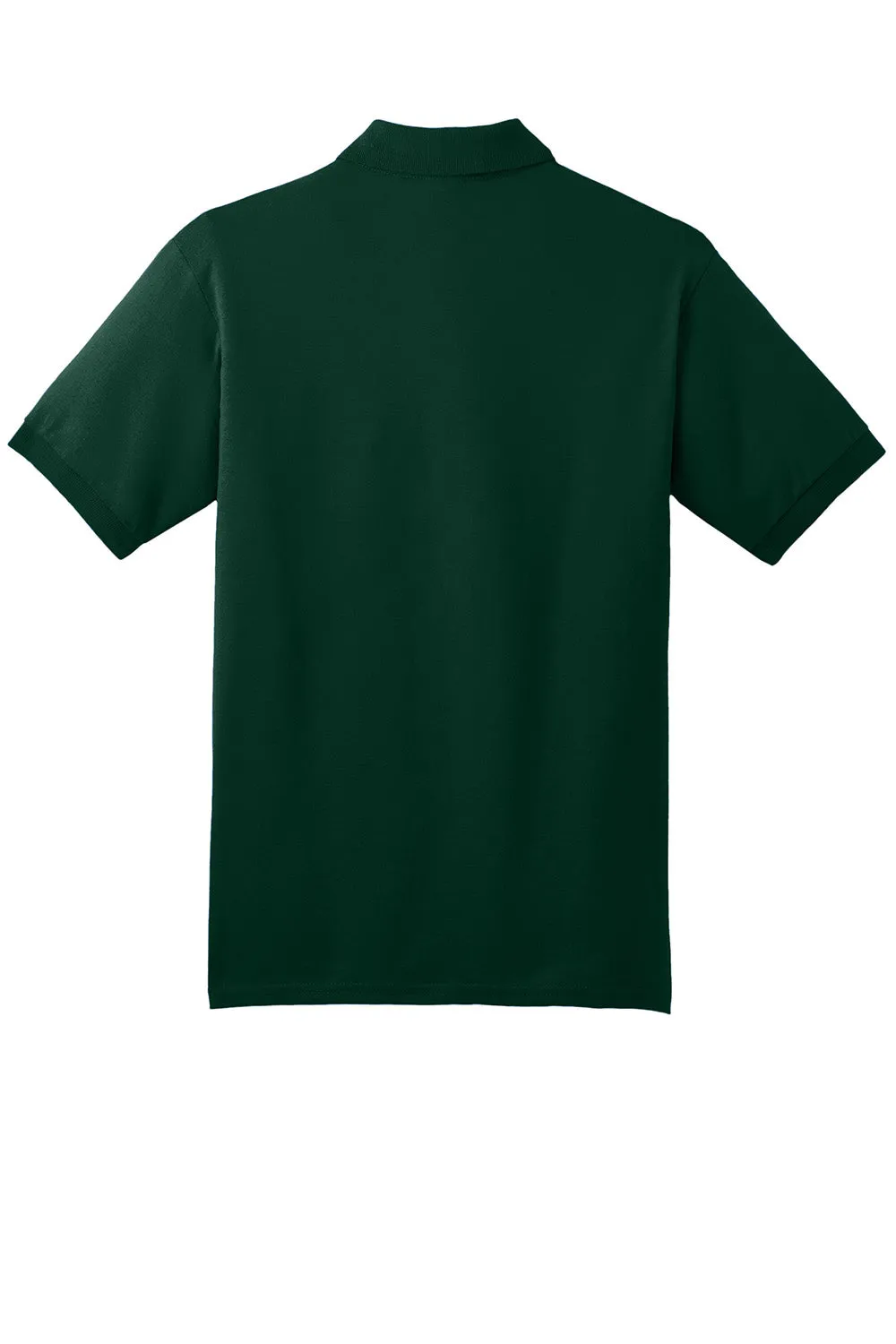 Gildan Mens DryBlend Moisture Wicking Short Sleeve Polo Shirt - Forest Green  Affordable Clothing Gildan