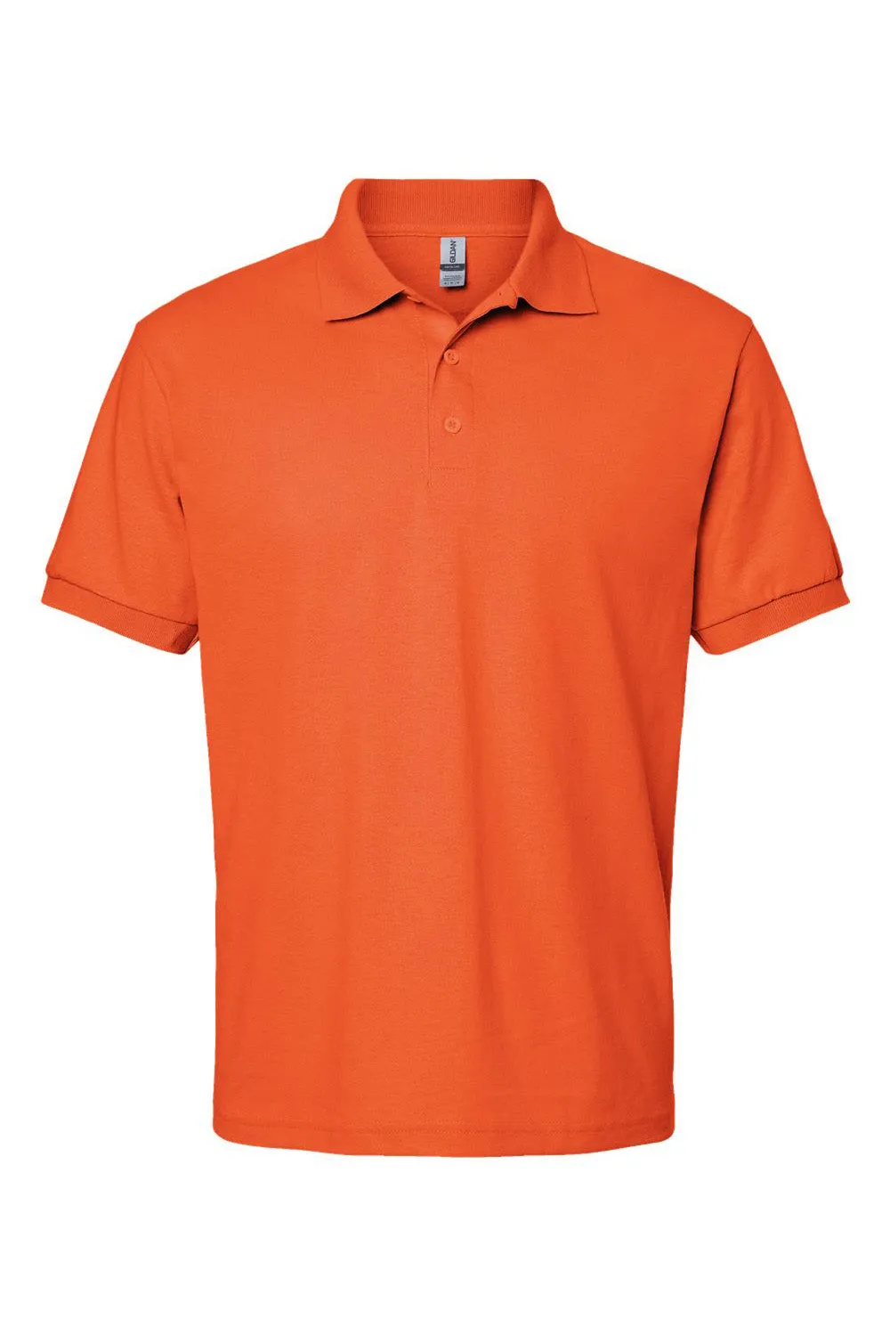 Gildan Mens DryBlend Moisture Wicking Short Sleeve Polo Shirt - Orange  Affordable Clothing Gildan