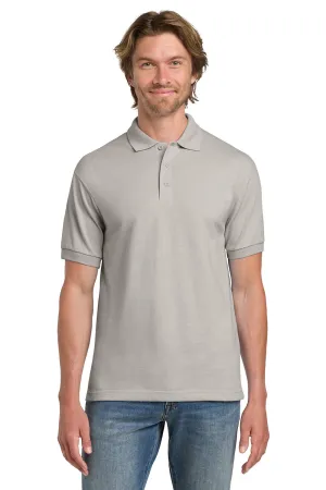 Gildan Mens DryBlend Moisture Wicking Short Sleeve Polo Shirt - Sand  Affordable Clothing Gildan