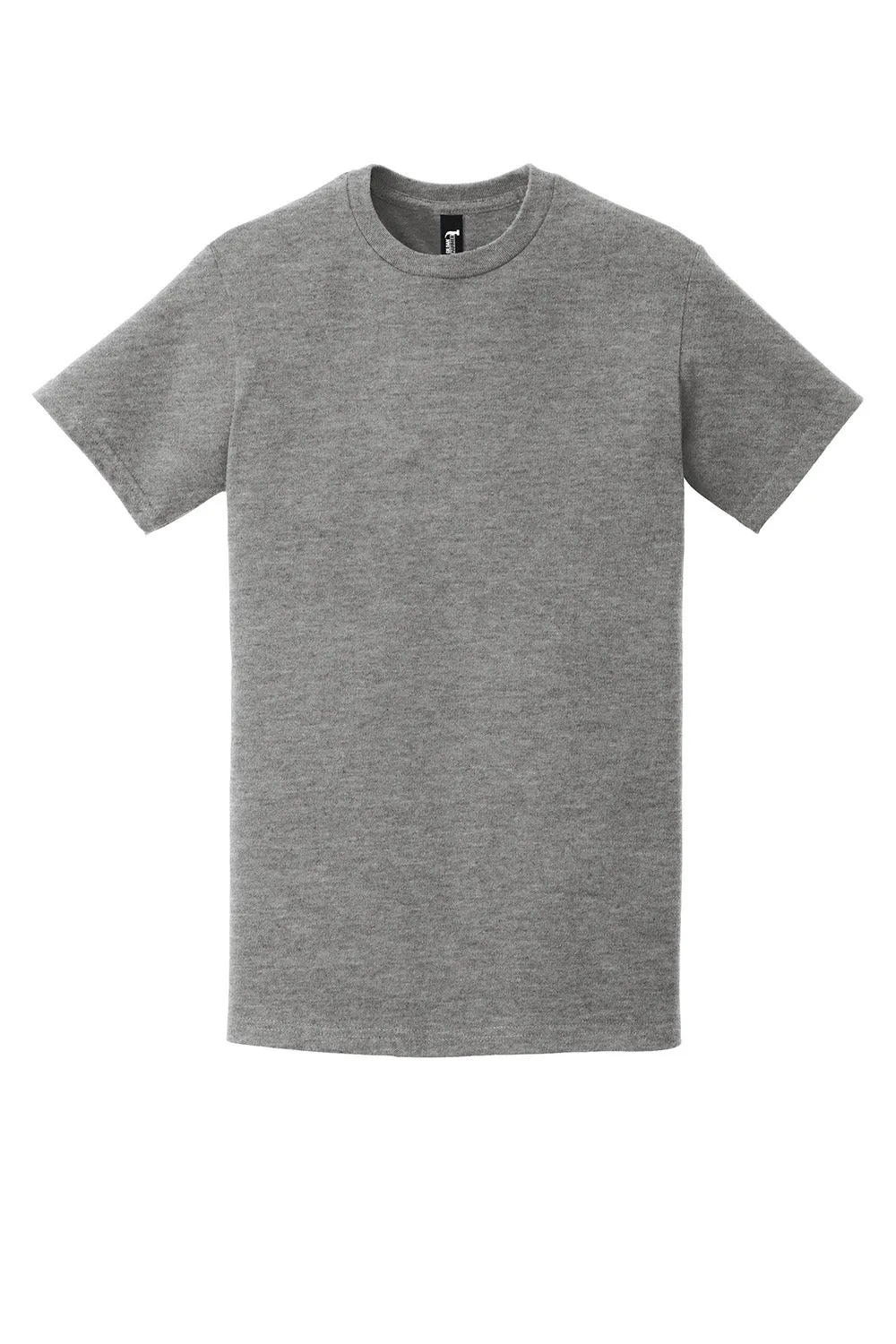 Gildan Mens Hammer Short Sleeve Crewneck T-Shirt - Heather Graphite Grey  Affordable Clothing Gildan