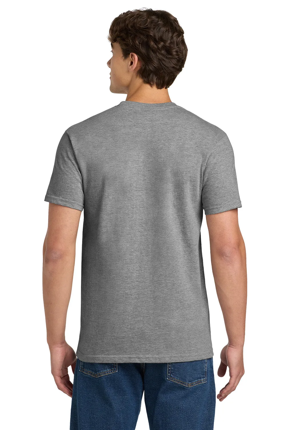 Gildan Mens Hammer Short Sleeve Crewneck T-Shirt - Heather Graphite Grey  Affordable Clothing Gildan