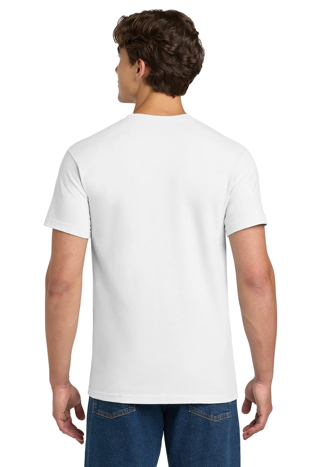Gildan Mens Hammer Short Sleeve Crewneck T-Shirt - White  Affordable Clothing Gildan