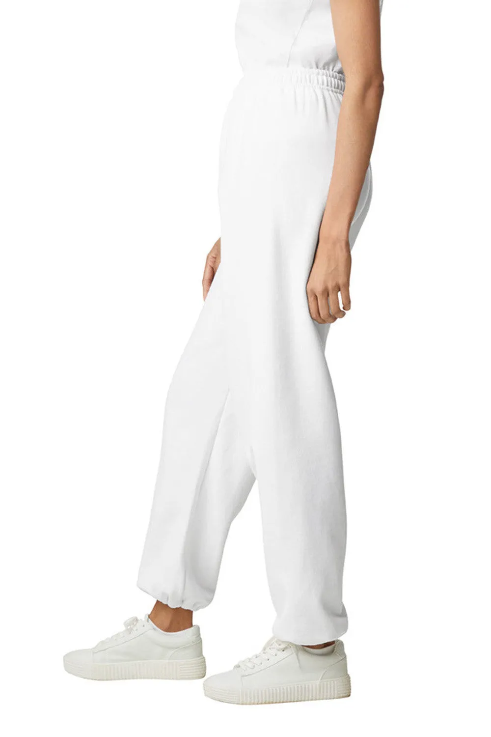 Gildan Mens Heavy Blend Sweatpants - White  Affordable Clothing Gildan