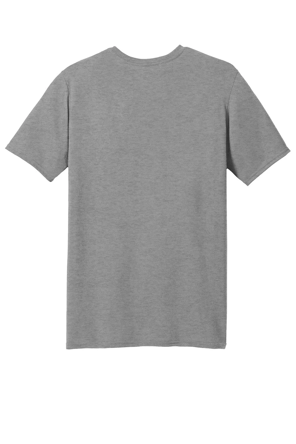 Gildan Mens Performance Jersey Moisture Wicking Short Sleeve Crewneck T-Shirt - Sport Grey  Affordable Clothing Gildan